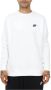 Nike Sportswear Club Fleece Crew Sweaters Kleding white black maat: XL beschikbare maaten:XL XXL - Thumbnail 1