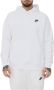 Nike Sportswear Fleece Hoodie White Dames - Thumbnail 1