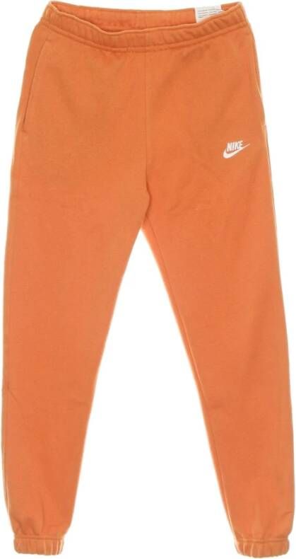 Nike Club Fleece Sweatpants voor heren Orange Heren