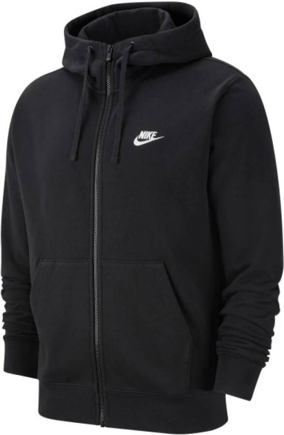 Nike Sportswear Club Fleece Crew Sweaters Kleding black white maat: XS beschikbare maaten:XS S M L XL XXL