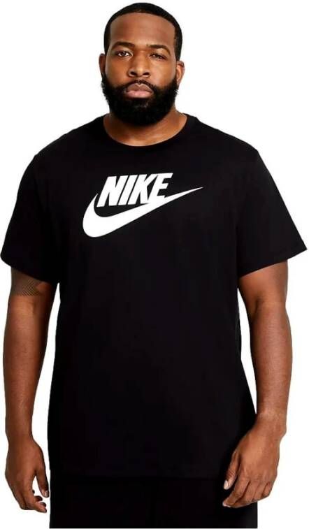 Nike Comfortabel en stijlvol heren T-shirt Ar5004 Zwart Heren