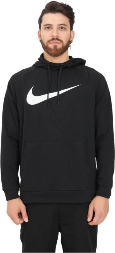 Nike Comfortabele Atletische Sweatshirt Zwart Heren