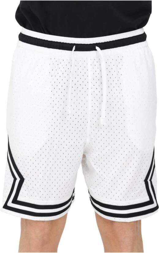 Nike Comfortabele Basketbalshorts met Verstelbare Tailleband Wit Unisex
