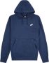 Nike Comfortabele en stijlvolle Sportswear Club hoodie Blauw Unisex - Thumbnail 5