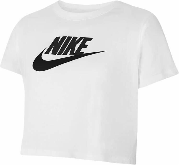 Nike Sportswear Kort T-shirt voor meisjes Wit