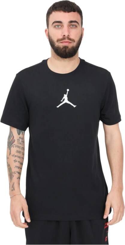 Jordan Jumpman Short-sleeve Crew T-shirts Kleding black white maat: M beschikbare maaten:M L