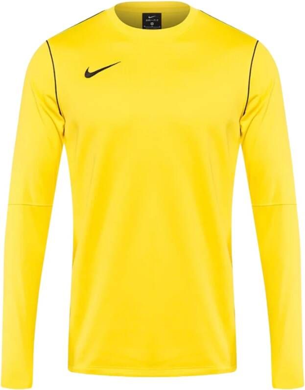 Nike "Dri-FIT Lange Mouw Voetbalshirt" Geel Heren