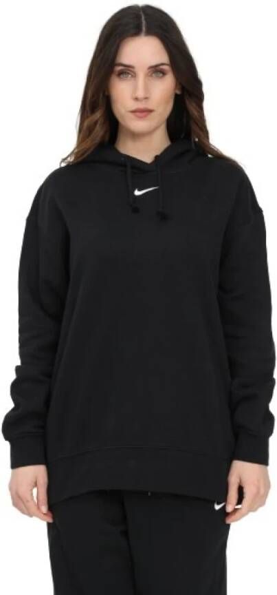 Nike Sportswear Collection Essentials Oversized fleecehoodie Zwart