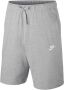 Nike Sportswear Club Fleece Sportshorts Kleding charcoal heather white maat: XL beschikbare maaten:XL - Thumbnail 3