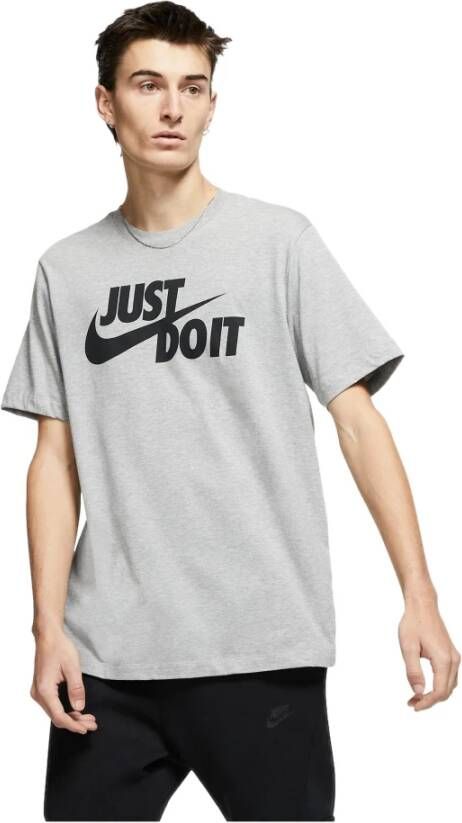 Nike T-shirt Camisetaegro Hombreike JDI Grijs Heren