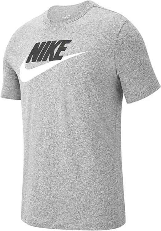 Nike Grijze Sport T-shirt voor Heren en Dames Grijs Heren