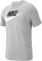 Nike Grijze Sport T-shirt voor Heren en Dames Grijs Heren - Thumbnail 2