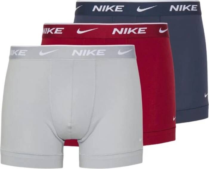 Nike Heren Boxershorts uit de Lente Zomer Collectie Grijs Heren