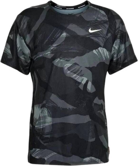 Nike Heren hardloopshirt Fd4052 Zwart Heren