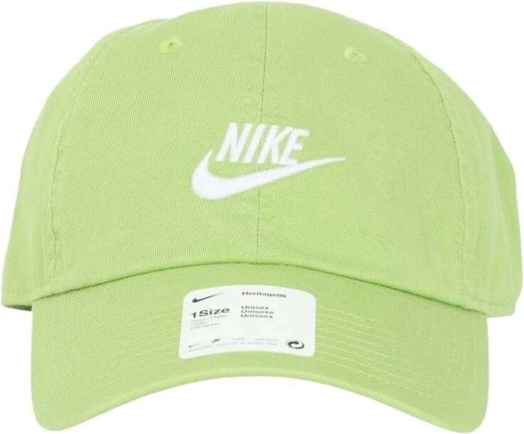 Nike Heritage 86 Cap in Levendig Groen Green Heren