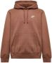 Nike Fleece Hoodie met Trekkoordcapuchon Brown Heren - Thumbnail 7