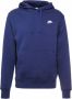 Nike Comfortabele en stijlvolle Sportswear Club hoodie Blauw Unisex - Thumbnail 9