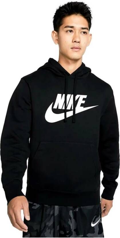 Nike Sportswear Club Fleece Hoodie met graphic voor heren Zwart