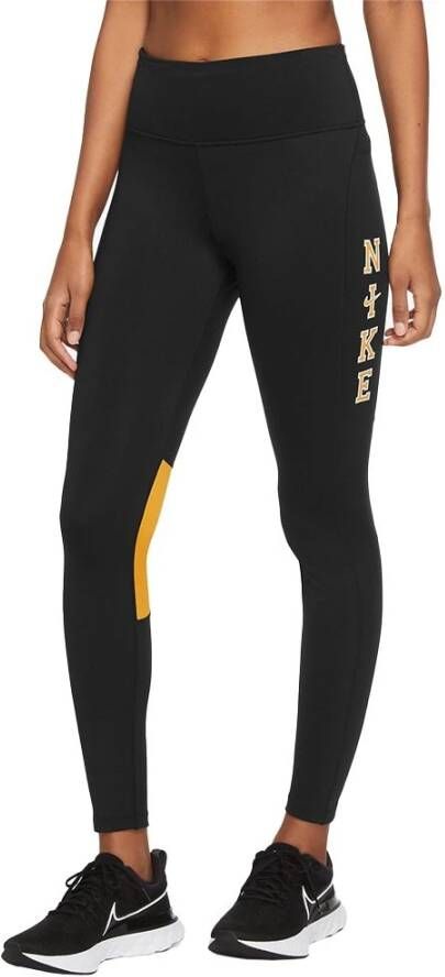 Nike Hoogwaardige leggings voor sporters Black Dames
