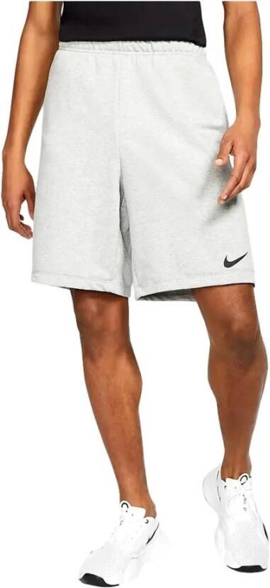 Nike Dry Dri-FIT fitnessshorts van fleece voor heren Grijs - Foto 5