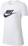 Nike sportswear essential icon futura shirt wit dames - Thumbnail 8
