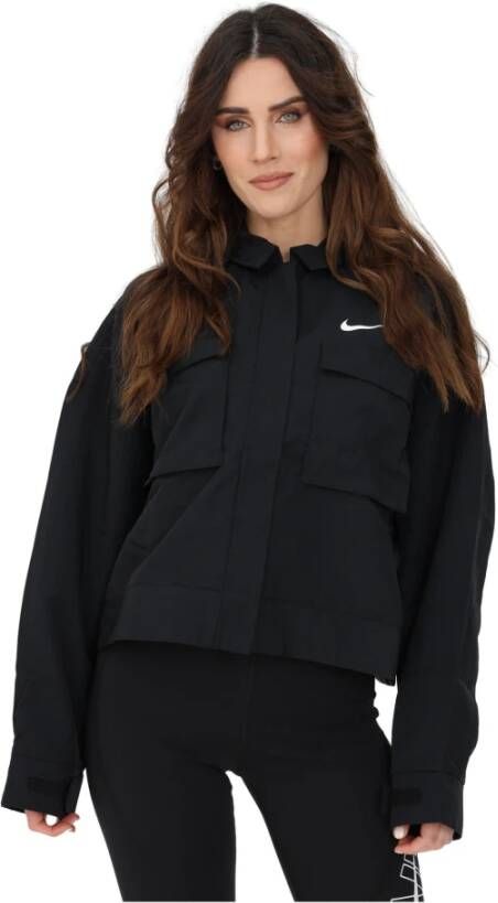 Nike Jas Zwart Dames