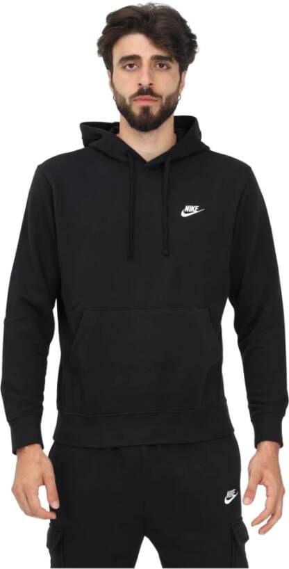 Nike Klassieke Hoodie Zwart Unisex