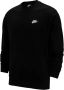 Nike Sportswear Club Fleece Crew Sweaters Kleding black white maat: XS beschikbare maaten:XS S M L XL XXL - Thumbnail 12