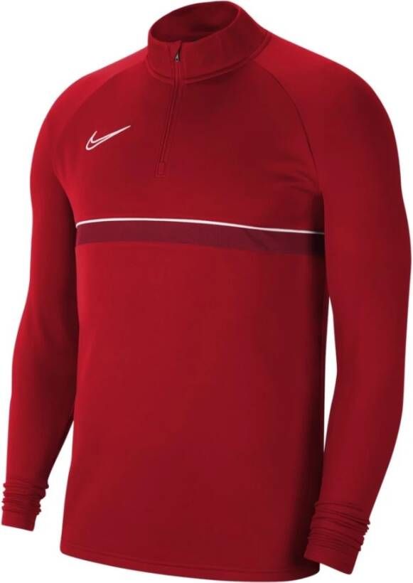 Nike Lange mouwen trainingstop Rood Heren