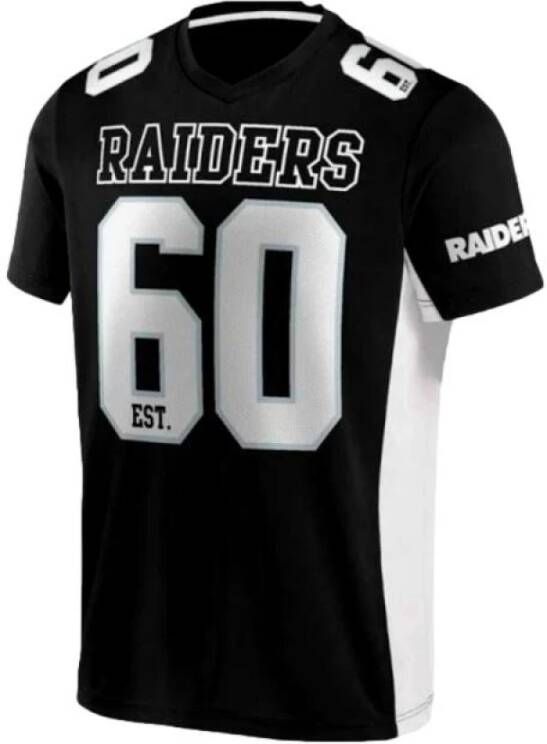 Nike Las Vegas Raiders Fanatics T-Shirt Zwart Heren