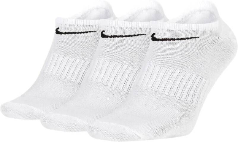 Nike Lichtgewicht dagelijkse sokken Sx7678 Wit Unisex