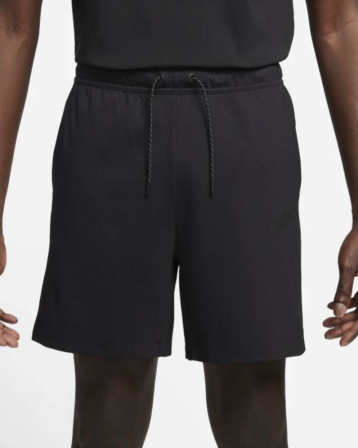 Nike Lichtgewicht Tech Fleece Shorts voor heren Zwart Heren