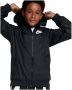 Nike Sportswear Windrunner ruimvallend jongensjack op heuplengte met capuchon Zwart - Thumbnail 1