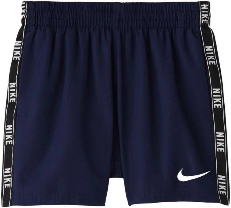 Nike Marineblauwe Zwembroek voor Heren Blauw Heren