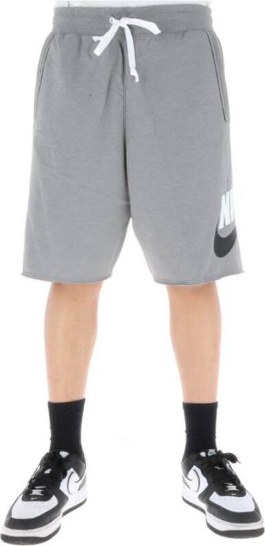 Nike Sportswear Sport Essentials Alumni Herenshorts van sweatstof Grijs