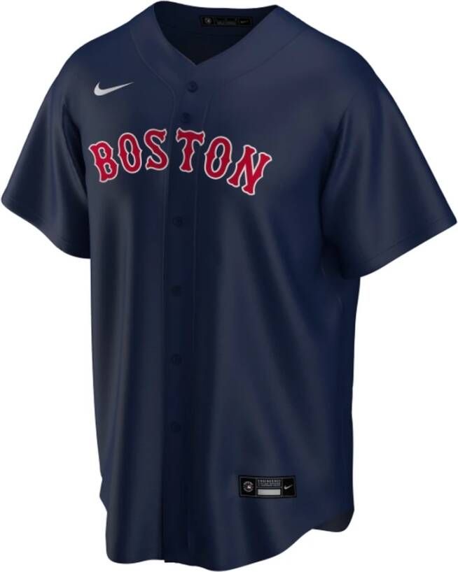 Nike MLB Boston Sox T-Shirt Blauw Heren