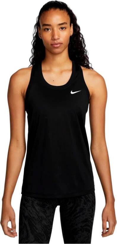 Nike Dri-Fit mouwloze top voor dames Dw0706 Zwart Dames