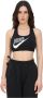 Nike Mouwloze top met ondersteuning Zwart Dames - Thumbnail 1