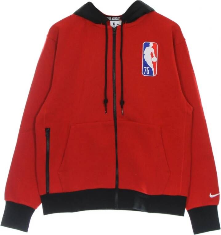 Nike NBA Full-Zip Fleece Hoodie Chibul Red Heren