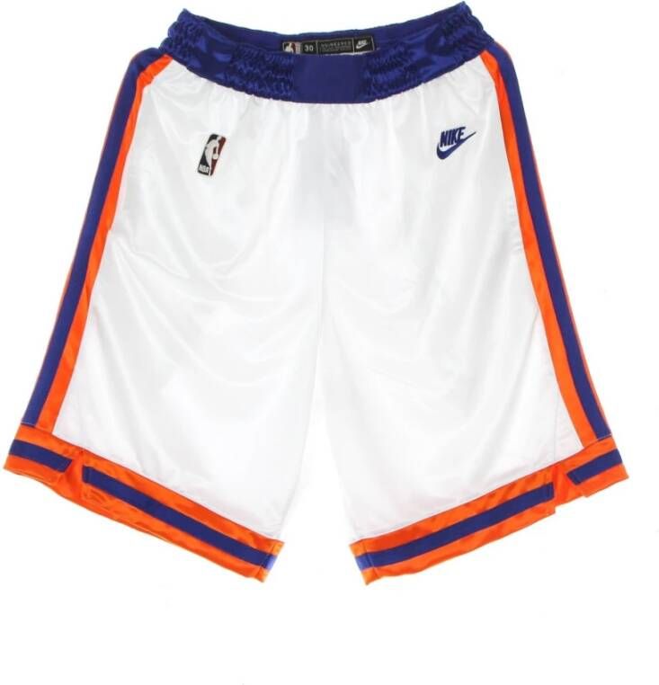Nike Klassieke NBA Swingman Shorts White Heren