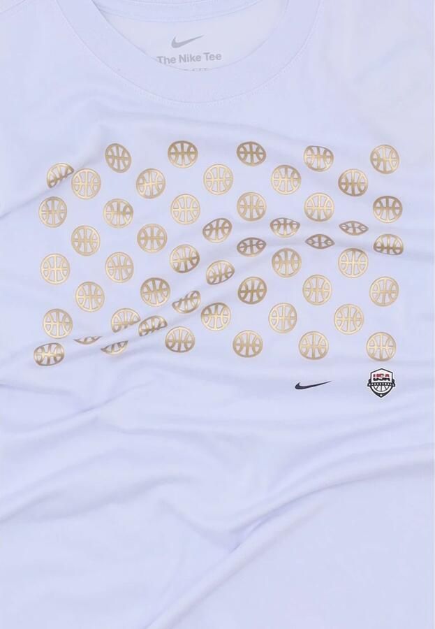 Nike 2024 Olympische Spelen Team USA Tee Gray Heren - Foto 5
