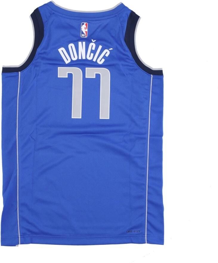 Nike Dallas Mavericks Icon Edition 2022 23 Dri-FIT Swingman NBA-jersey voor heren Blauw - Foto 4