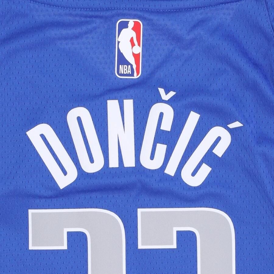 Nike Dallas Mavericks Icon Edition 2022 23 Dri-FIT Swingman NBA-jersey voor heren Blauw