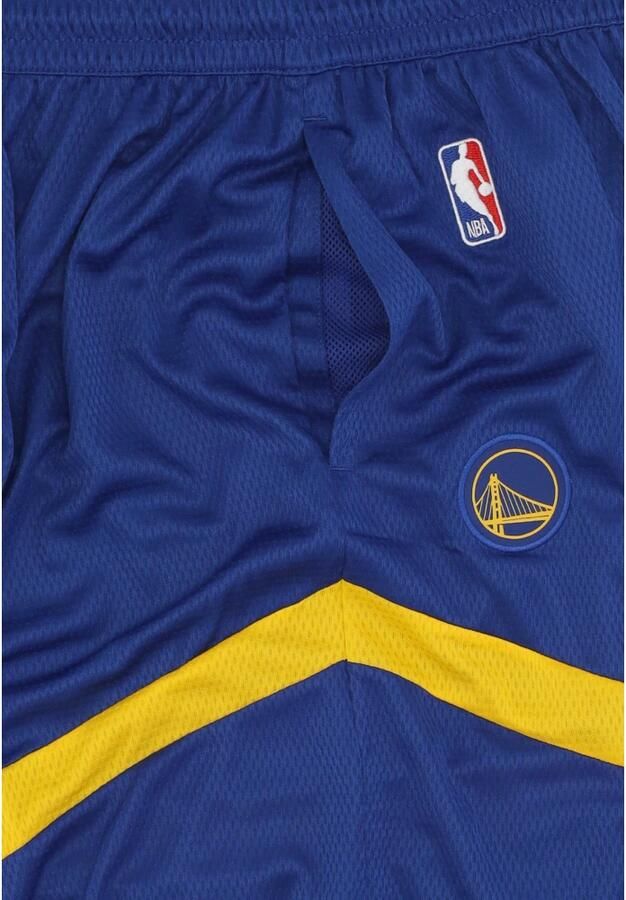 Nike Golden State Warriors Icon Practice Dri-FIT NBA-herenshorts (21 cm) Blauw