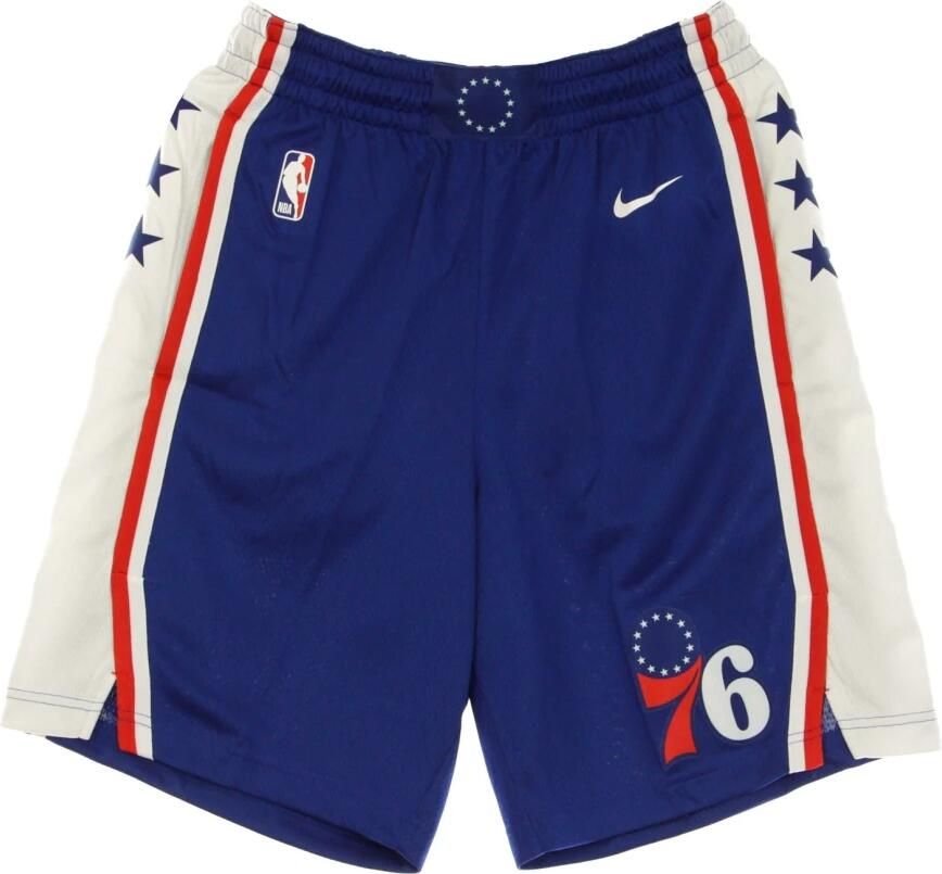 Nike Philadelphia 76ers Icon Edition Swingman NBA-herenshorts Blauw - Foto 4