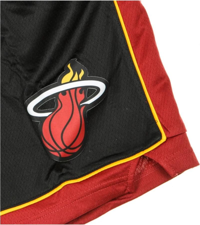 Nike Miami Heat Icon Edition Swingman NBA-herenshorts Zwart - Foto 2