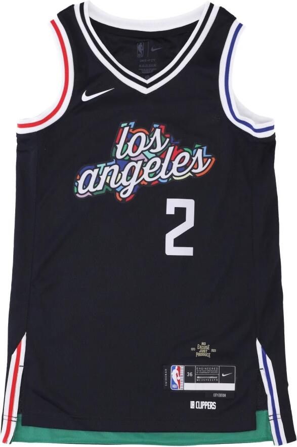 Nike Kawhi Leonard Los Angeles Clippers City Edition Swingman NBA-jersey met Dri-FIT Zwart - Foto 3