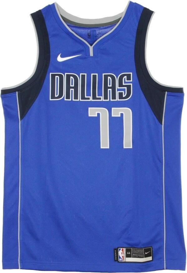 Nike Luka Dončić Mavericks Icon Edition 2020 Swingman NBA-jersey Blauw - Foto 5