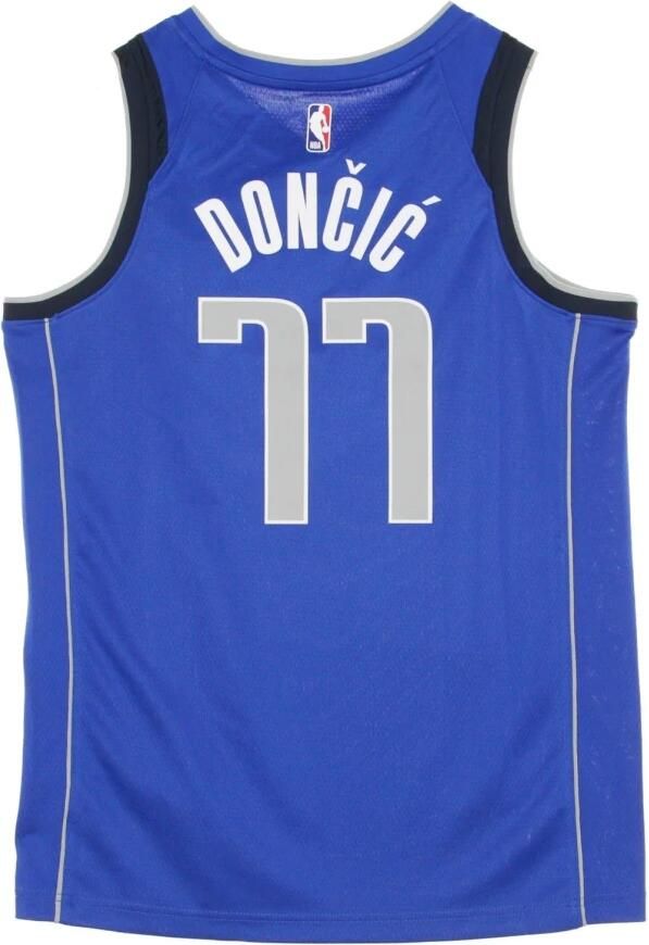 Nike Luka Dončić Mavericks Icon Edition 2020 Swingman NBA-jersey Blauw - Foto 4
