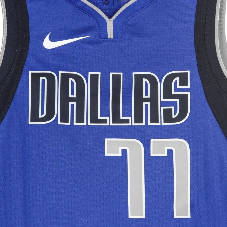 Nike Luka Dončić Mavericks Icon Edition 2020 Swingman NBA-jersey Blauw